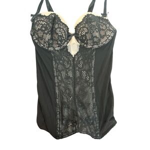Victoria's Secret Black Lace Chemise